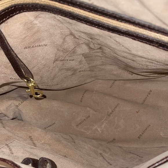 Brahmin leather bag with dust bag and care card - Picture 3 of 9